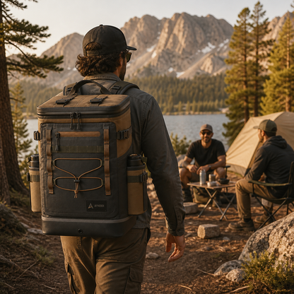 Avynerox Canyon 24L Cooler Backpack in use