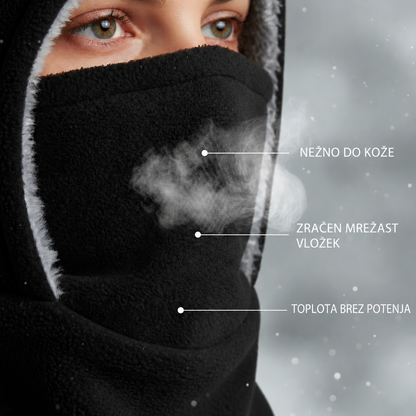 Termo podkapa ThermaFleece 3 v 1 – kapa, maska in grelec vratu – 5