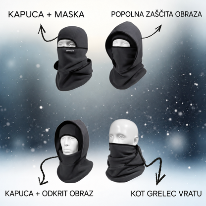 Termo podkapa ThermaFleece 3 v 1 – kapa, maska in grelec vratu – 7